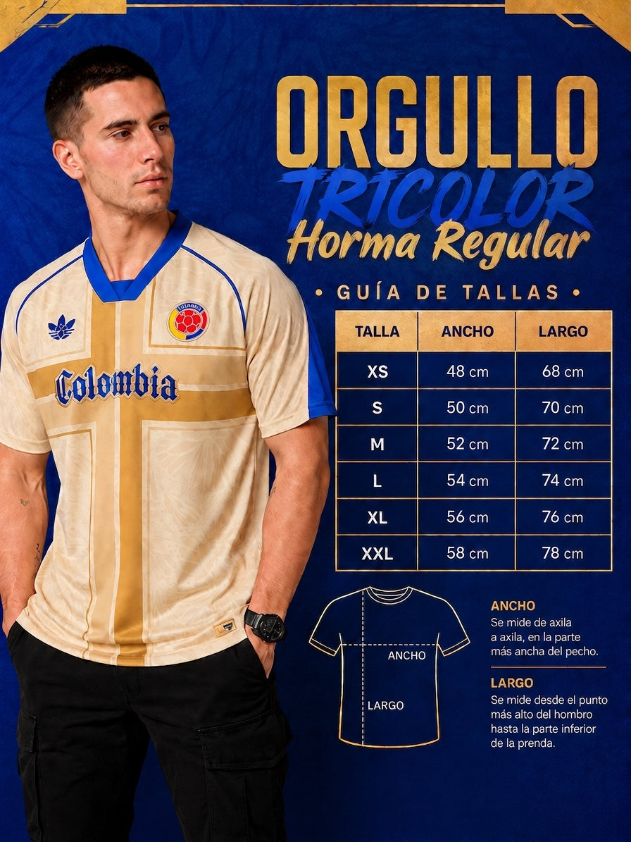 Camisa Conmemorativa Colombia - Hombre