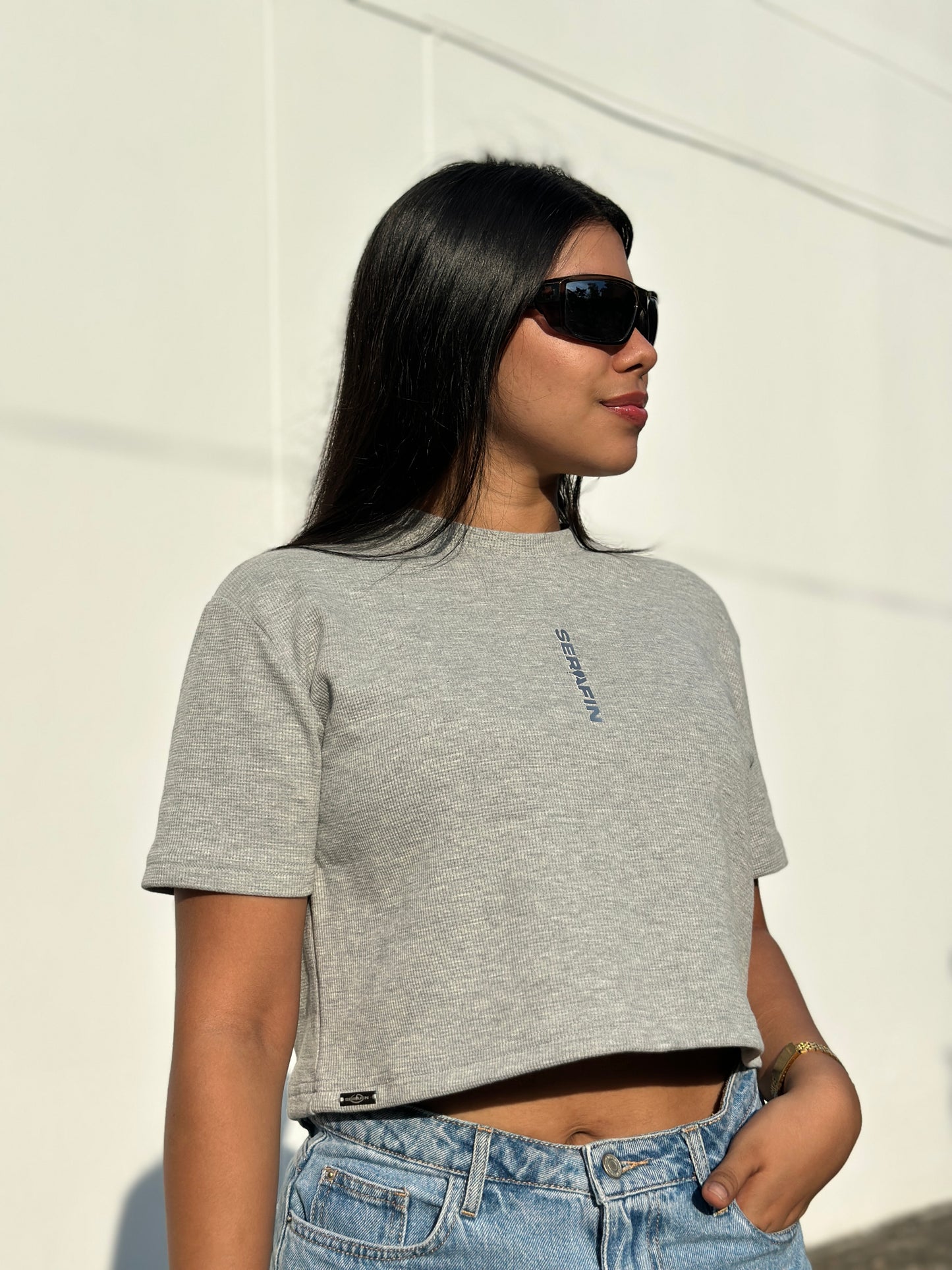 Croptop Gris