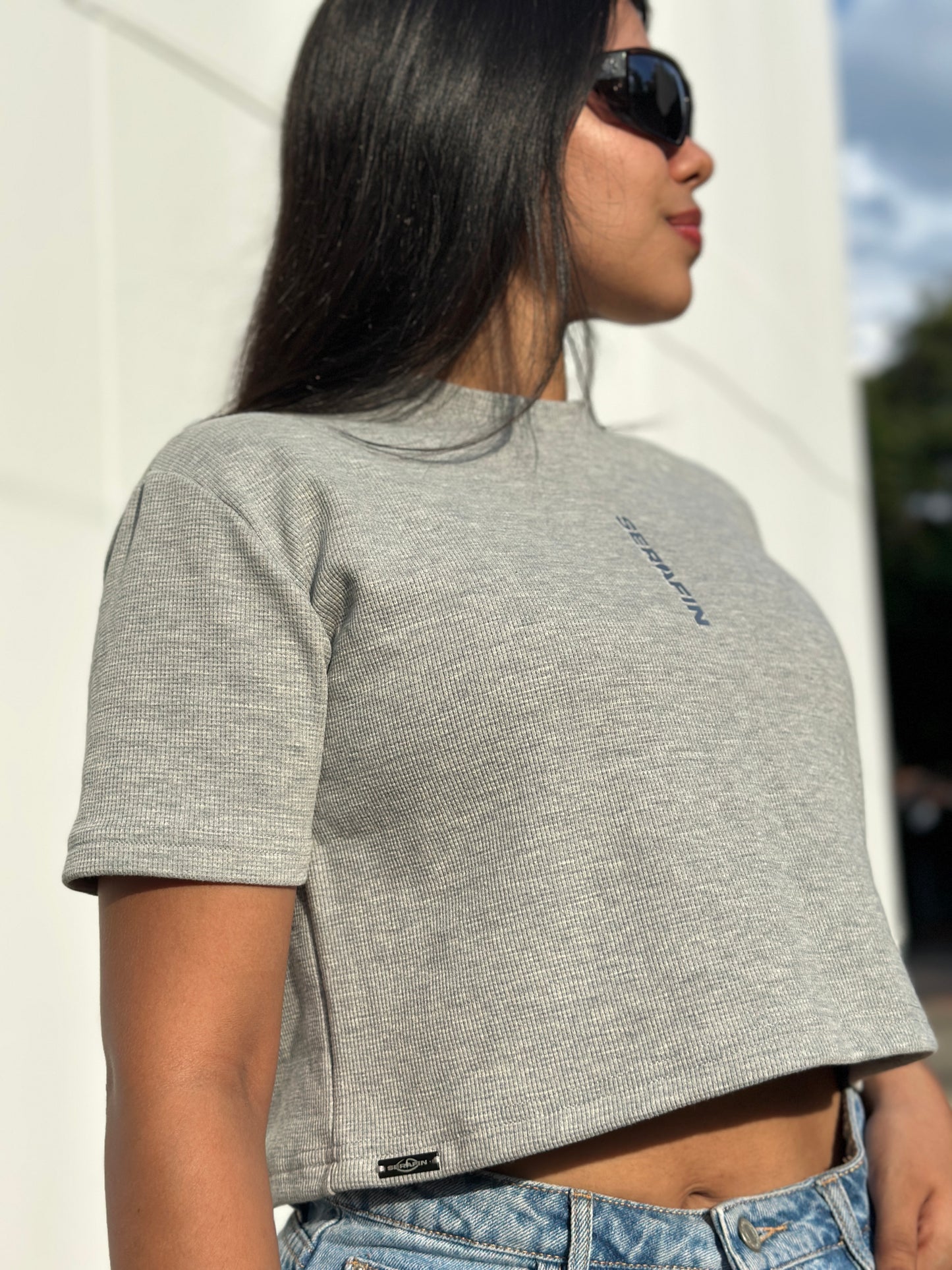 Croptop Gris
