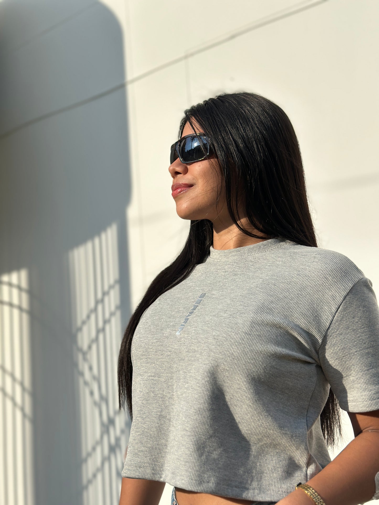 Croptop Gris