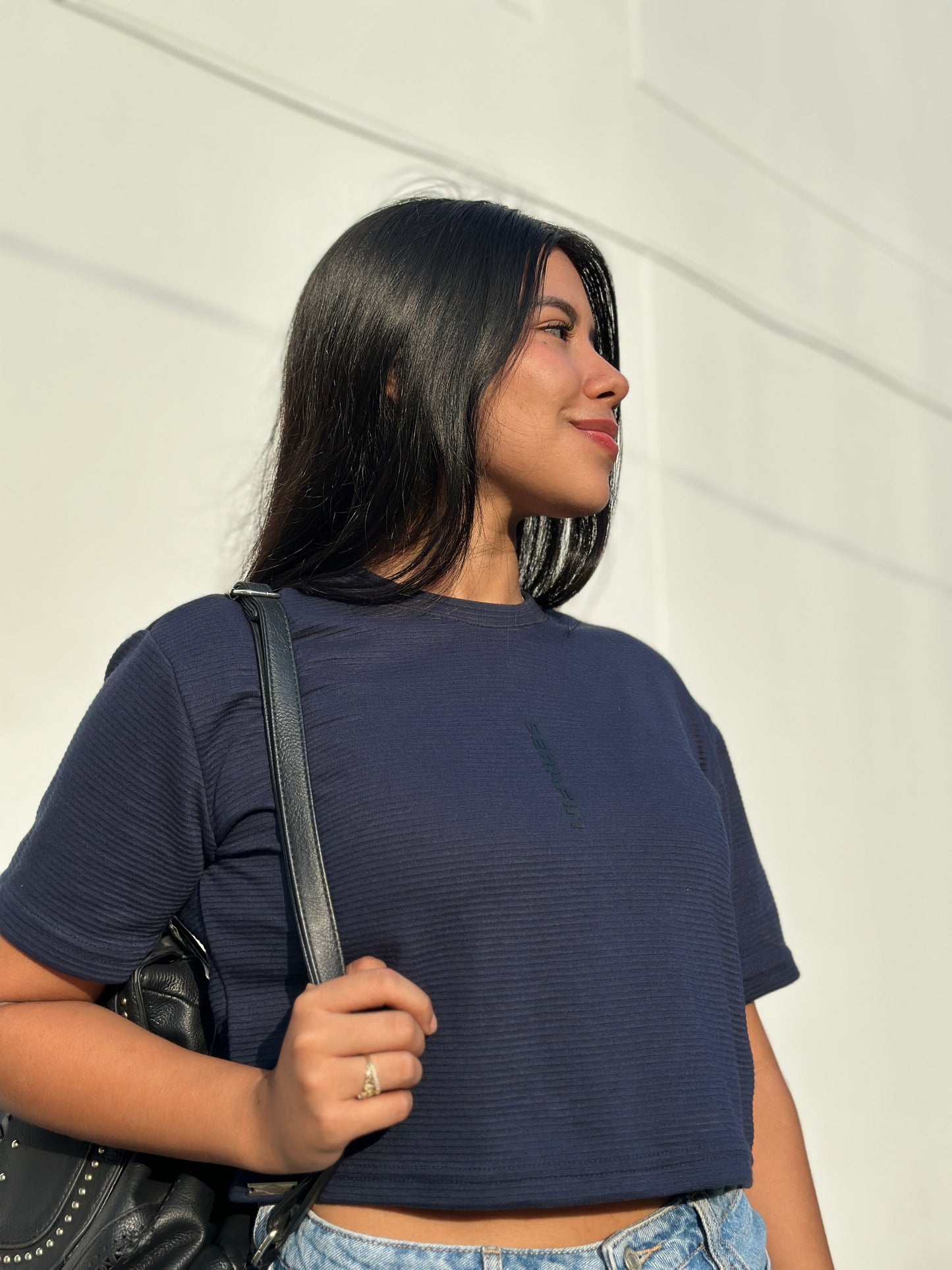 Croptop Azul