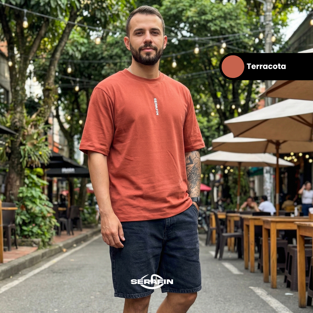 Camisas Oversizes Hombre - Alto Gramaje