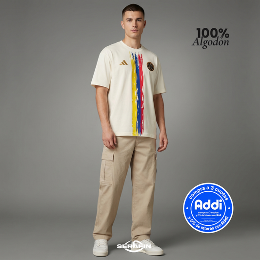 Camisa Oversize Colombia - Hombre