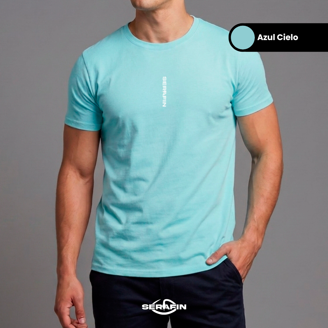Camisetas Hombres -Horma Fit Tela Fría