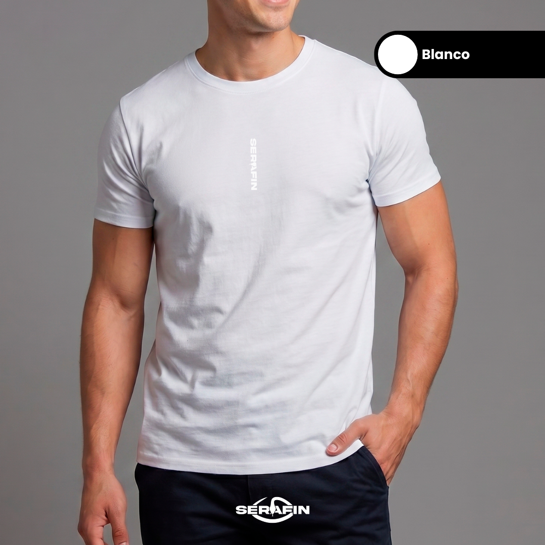 Camisetas Hombres -Horma Fit Tela Fría
