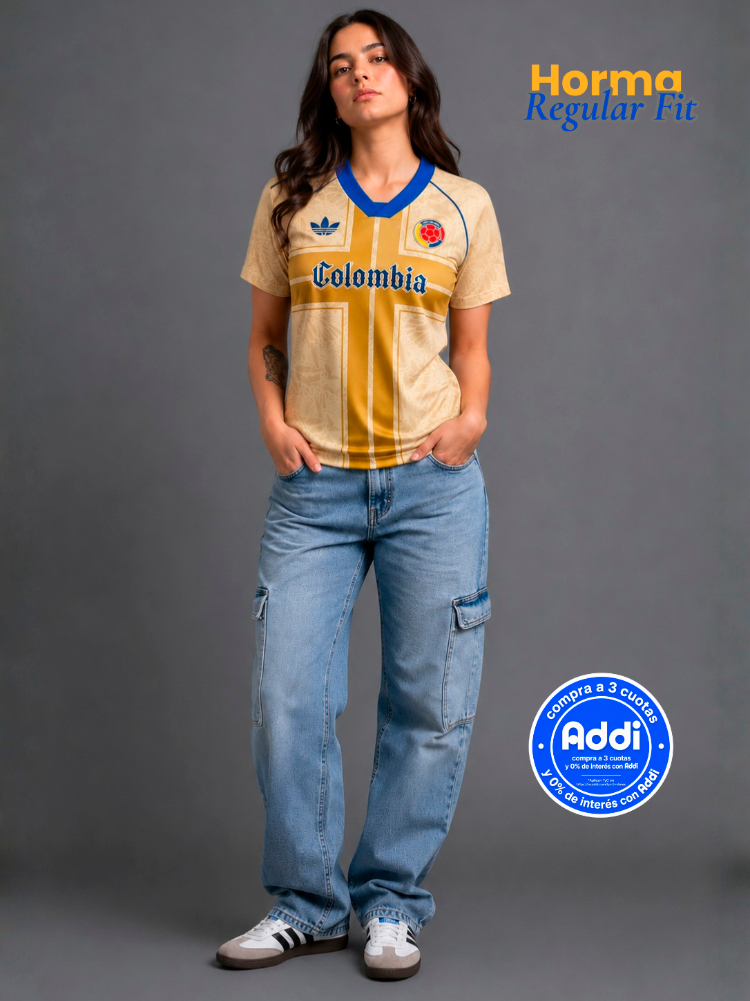 Camisa Conmemorativa Colombia - Mujer