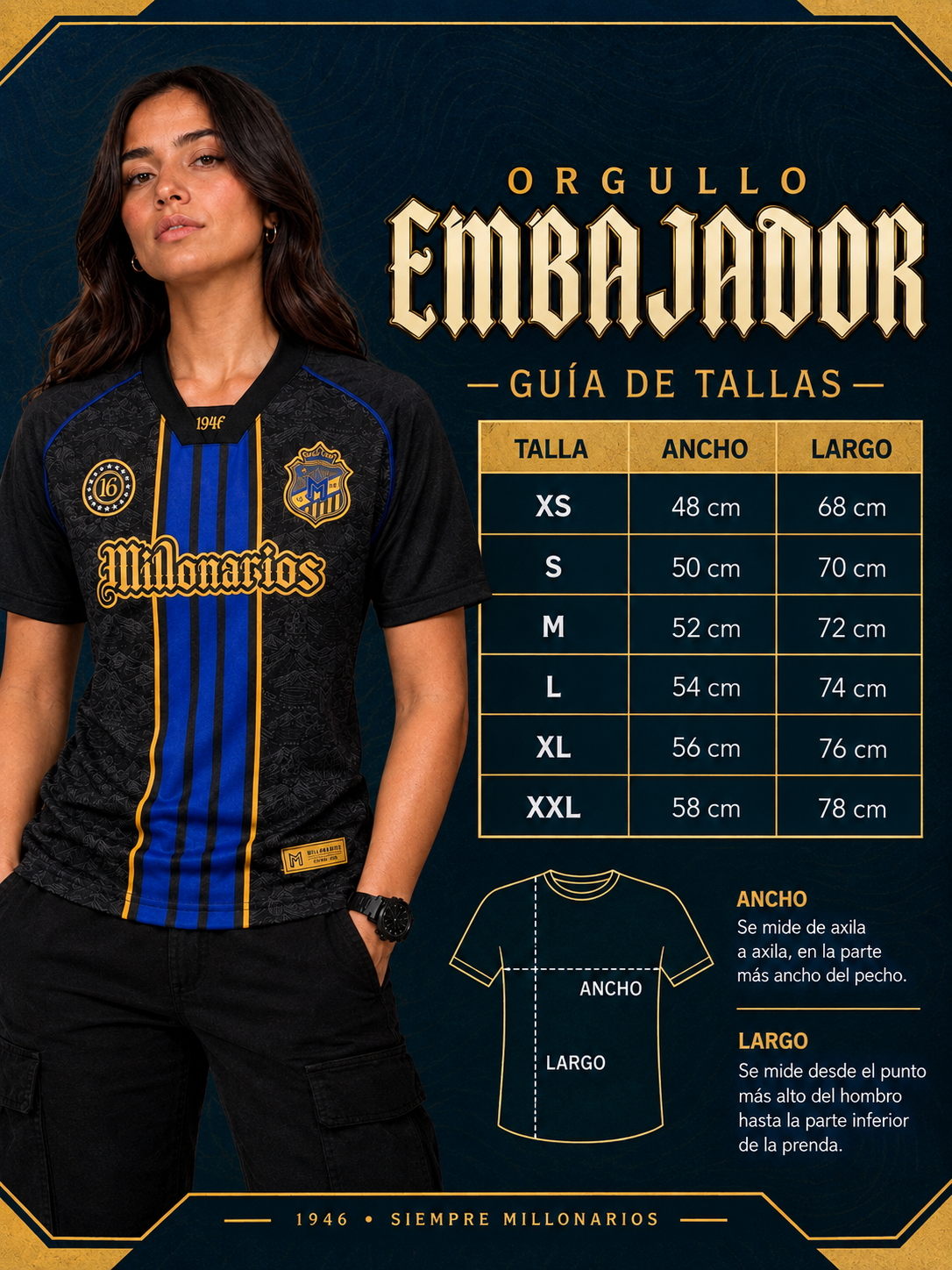 Orgullo Embajador - Mujer