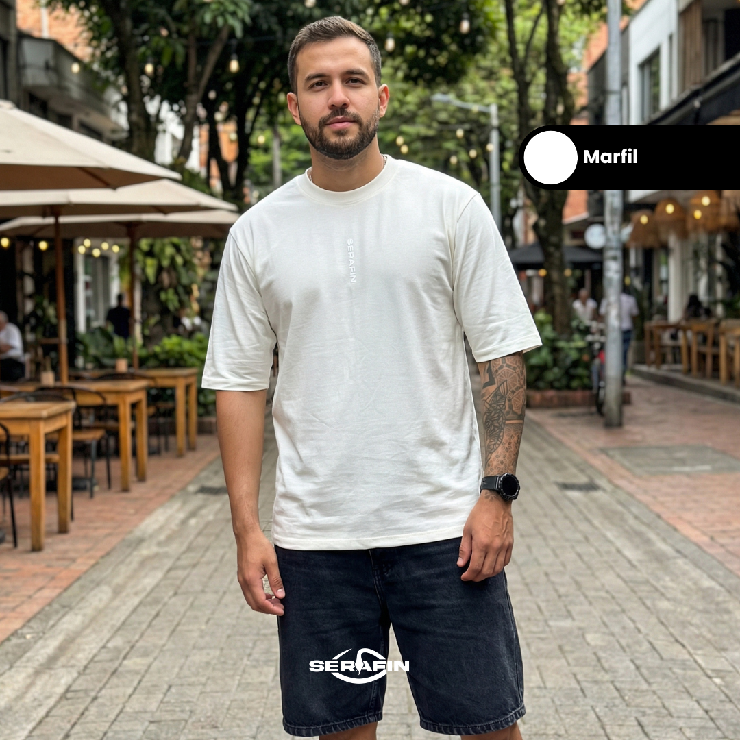 Camisas Oversizes Hombre - Alto Gramaje