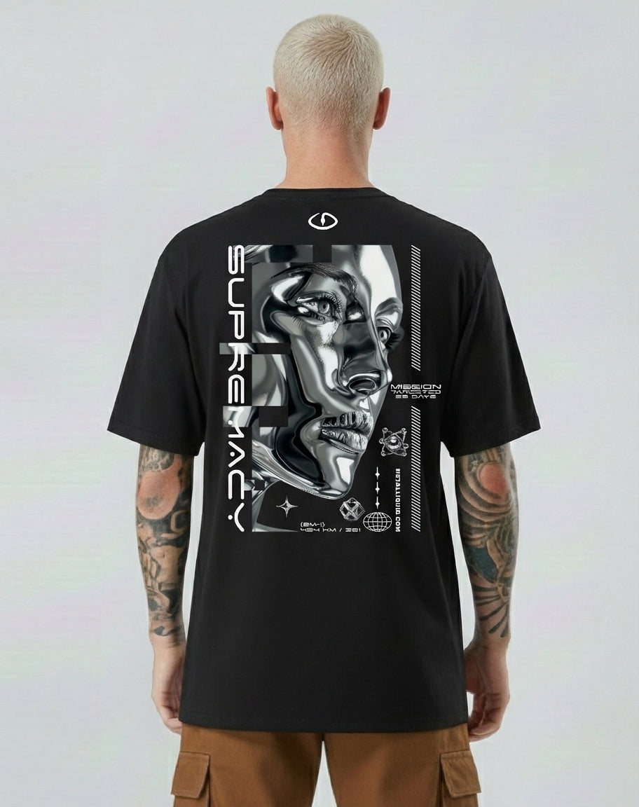 Camiseta Oversize (Silver)