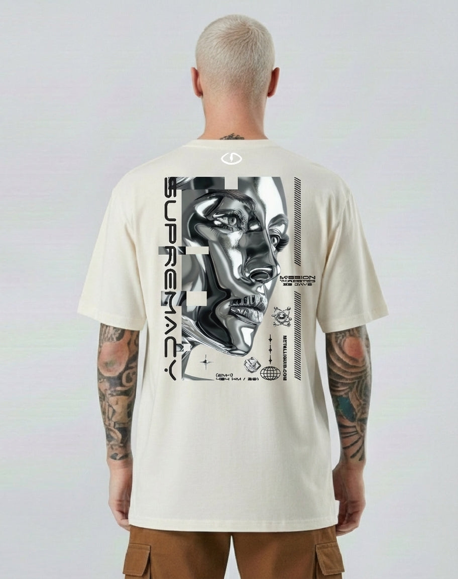 Camiseta Oversize (Silver)
