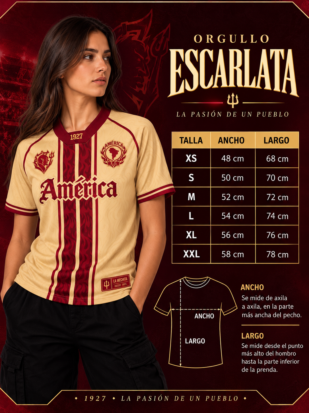 Orgullo Escarlata - Mujer