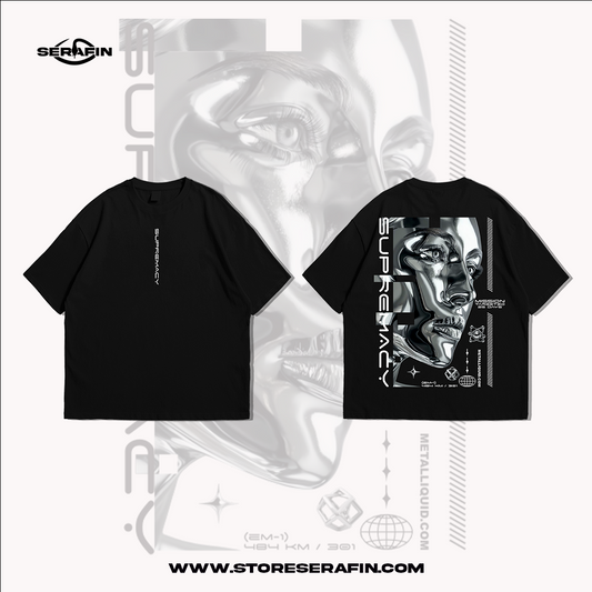 Camiseta Oversize (Silver)